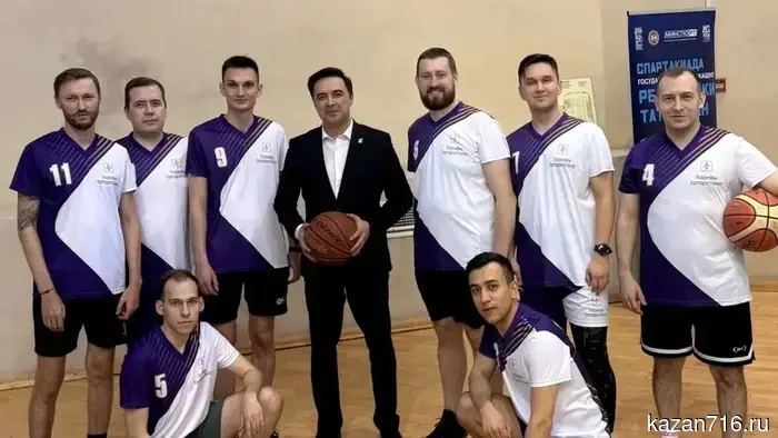 Команда Государственного комитета РТ по тарифам участвовала в Спартакиаде госслужащих по баскетболу.