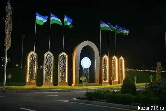 Rustam Minnikhanov arrived on a working visit to Uzbekistan.