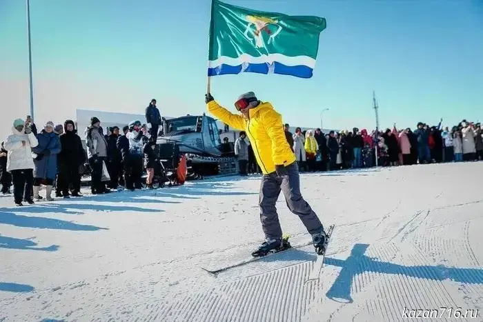 В Мамадыше начался горнолыжный сезон на новом курорте «Вятка».