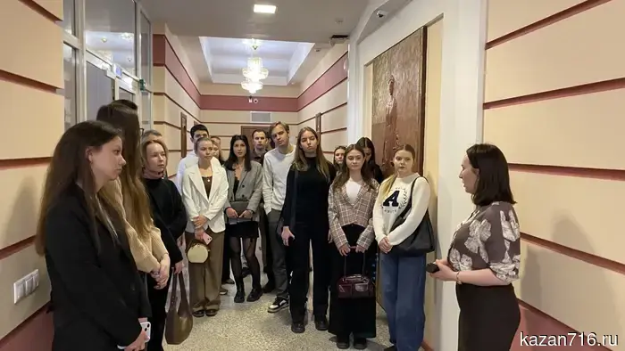 A session was held at the Moscow District Court in Kazan as part of the School of Management of the Judicial Department in the Republic of Tatarstan.
