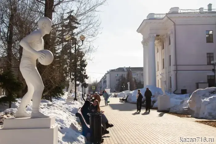 Kazan experienced a snow collapse and is preparing for a major cleanup.
