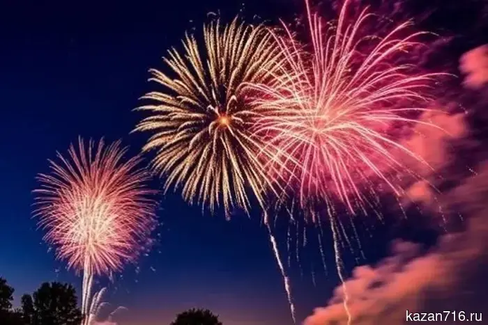 В этом году в Казани预计 состоится салют в честь Дня Победы.