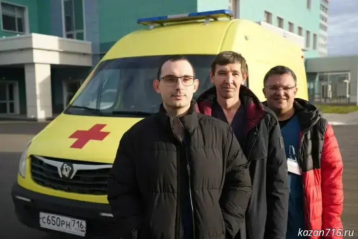 Kazan doctors traveled 800 km by ambulance to transport a patient for a heart transplant.