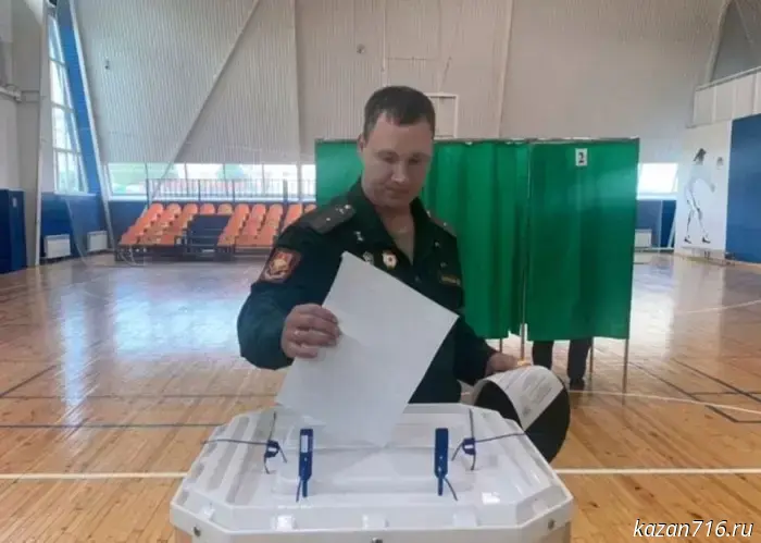 Duty fulfilled: Special Military Operation veteran Georgy Borisov voted on Single Voting Day