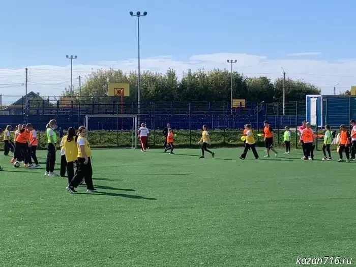 In Zainsk, the 'Football at School' project classes will become even more engaging for students.
