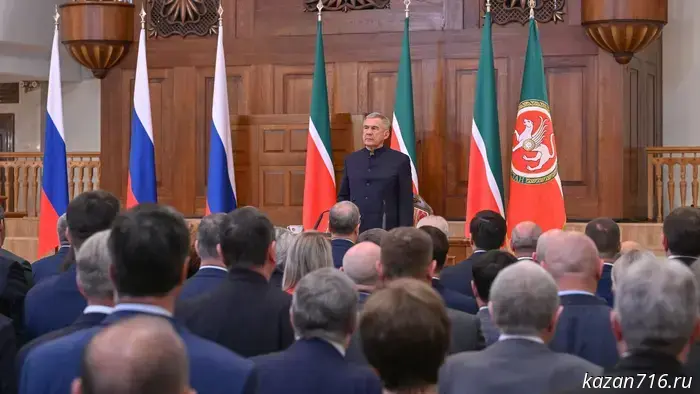 Rustam Minnikhanov: Tatarstan's entrepreneurs make a significant contribution to the development of the region.
