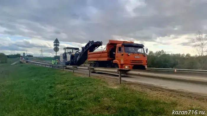 In Tatarstan, a section of the Mamadysh bypass will be repaired under the national road project.