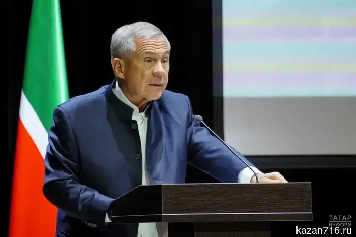 Minnikhanov called the patriotic education of youth a strategic task.