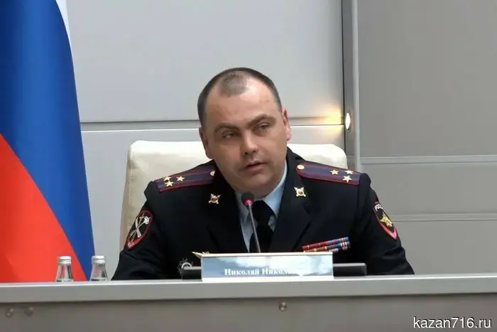 The new deputy head of the Ministry of Internal Affairs for Tatarstan is Nikolai Yepishchev.