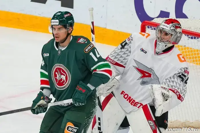 «Ак Барс» проиграл «Авангарду» и опустился на третью позицию в таблице.