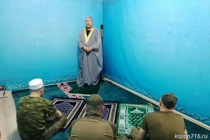 A serviceman from Chistopol became the imam of a dugout mosque in the Special Military Operation zone.
