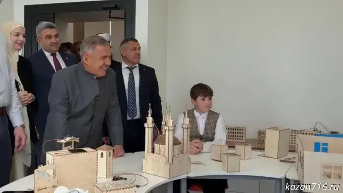 A modern educational center "Тәрбия узяге" opened in the Laishevsky District.