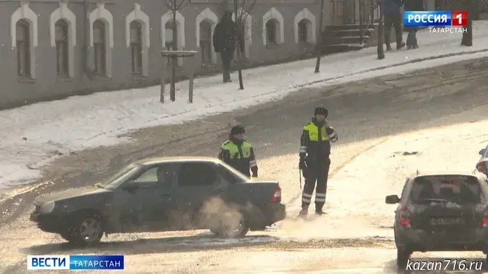 В Казани за день произошло 4 дорожно-транспортных происшествия.