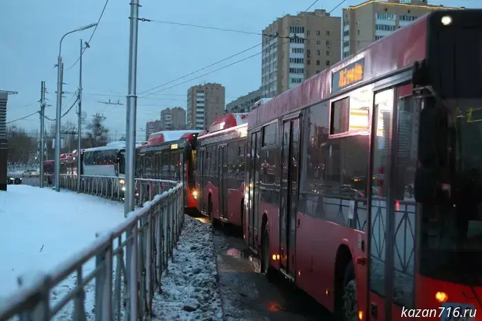 После рождественской службы в Казани будет организована специальная подача автобусов.