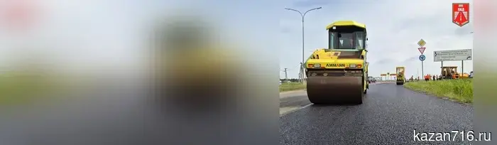 PAD is repairing the roads to Azymushkino, traffic is partially restricted.