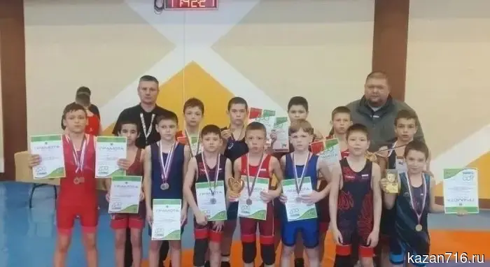 Young wrestlers from Zainsk won medals at the Greco-Roman wrestling championship in Chelny.