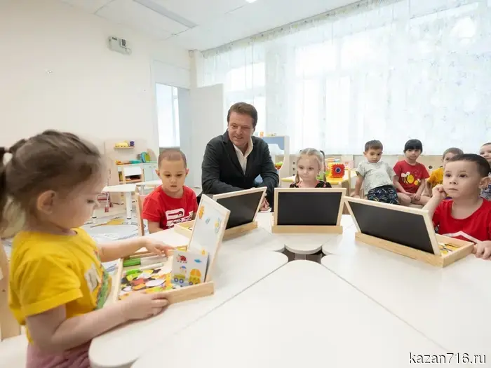 В Казани после капитального ремонта был открыт детский сад №302, который имеет собственную мультипликационную студию.