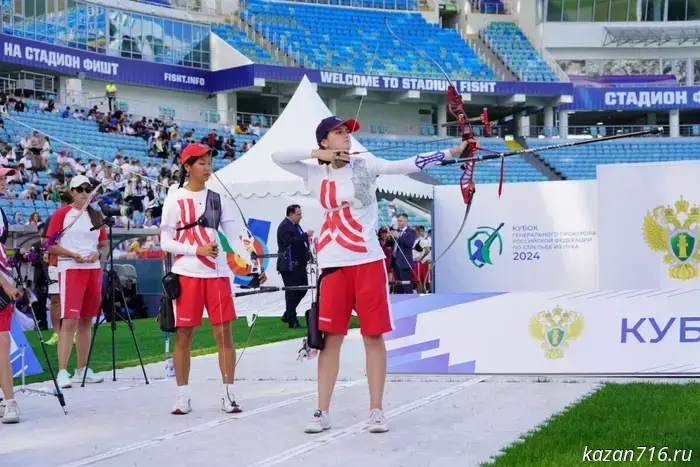 All-Russian archery competitions are being held in Kazan.