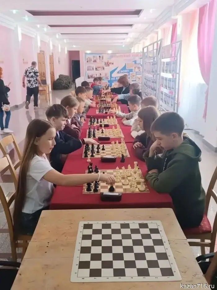Chess and checkers in Nurlat: results of the tournament for Children's Day