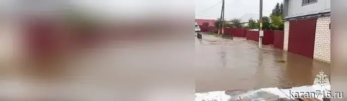 Floods and power outages – in Tatarstan, the aftermath of the downpour is being addressed.
